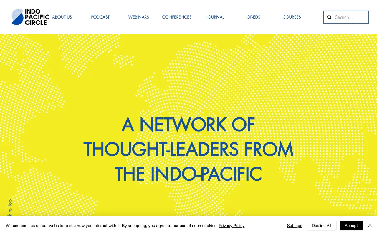 Indo-Pacific Circle - A publishing platform for a geopolitics policy institute